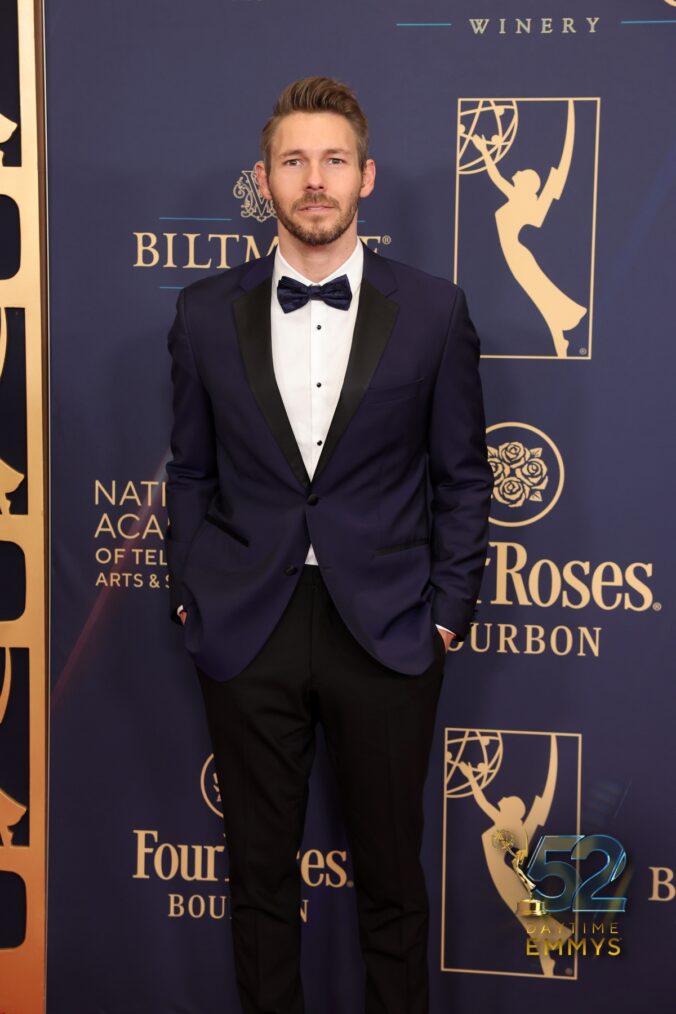 Scott Clifton at the 2025 Daytime Emmys on October 17