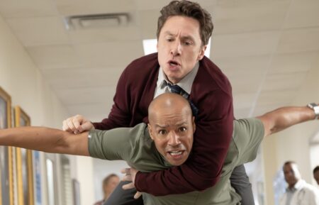 Zach Braff and Donald Faison in the 'Scrubs' revival