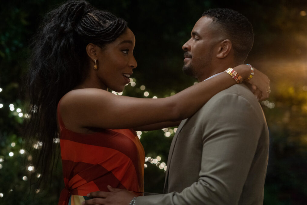 Jessica Williams and Damon Wayans Jr. in 'Shrinking' Season 3 Episode 2