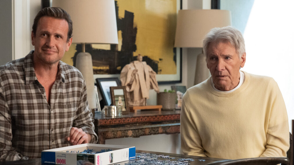 Jason Segel and Harrison Ford in 'Shrinking' Season 3 Episode 6