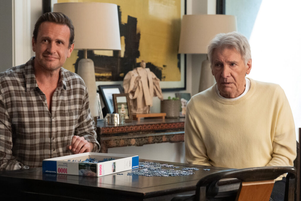 Jason Segel and Harrison Ford in 'Shrinking' Season 3 Episode 6