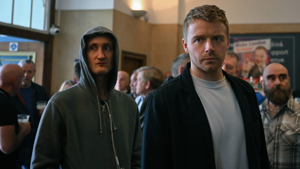 Tom Brooke as Coe and Jack Lowden as River — 'Slow Horses' Season 5 Episode 4 'Missiles'