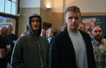 Tom Brooke as Coe and Jack Lowden as River — 'Slow Horses' Season 5 Episode 4