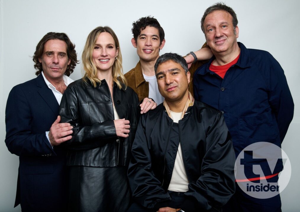 James Callis, Ruth Bradley, Christopher Chung, Nick Mohammed, and Saul Metzstein for 'Slow Horses' at New York Comic Con 2025