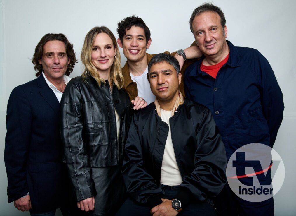 James Callis, Ruth Bradley, Christopher Chung, Nick Mohammed, and Saul Metzstein for 'Slow Horses' at New York Comic Con 2025