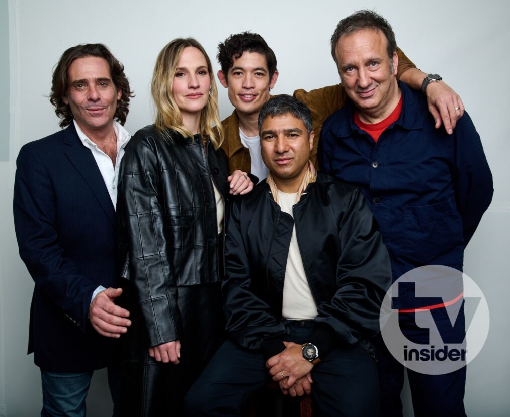 James Callis, Ruth Bradley, Christopher Chung, Nick Mohammed, and Saul Metzstein for 'Slow Horses' at New York Comic Con 2025