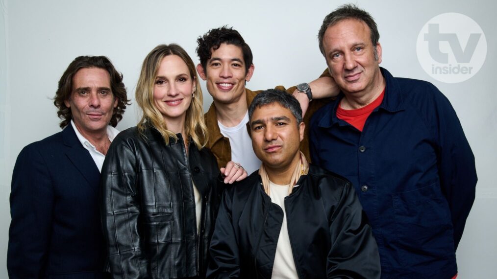 James Callis, Ruth Bradley, Christopher Chung, Nick Mohammed, and Saul Metzstein for 'Slow Horses' at New York Comic Con 2025