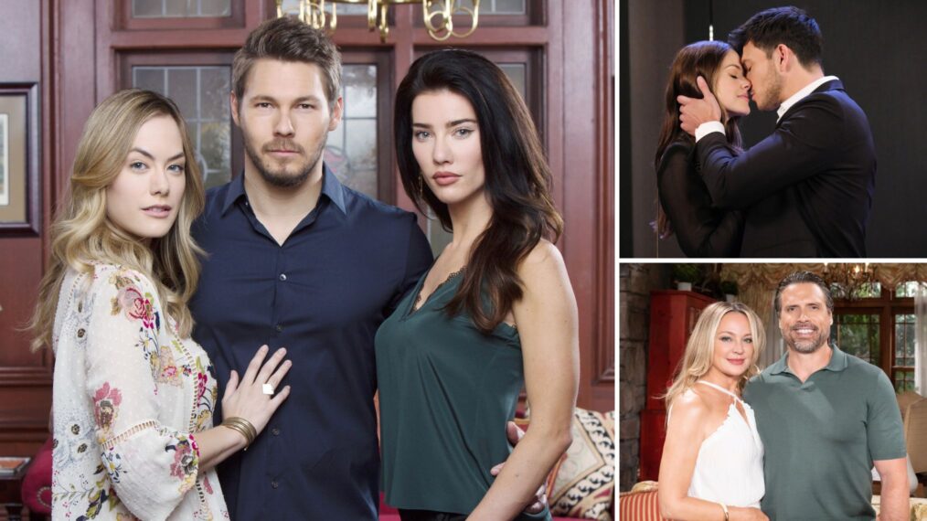 Annika Noelle, Scott Clifton, Jacqueline MacInnes Wood, Robert Scott Wilson, Abigail Klein, Sharon Case, and Joshua Morrow