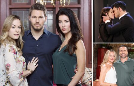 Annika Noelle, Scott Clifton, Jacqueline MacInnes Wood, Robert Scott Wilson, Abigail Klein, Sharon Case, and Joshua Morrow