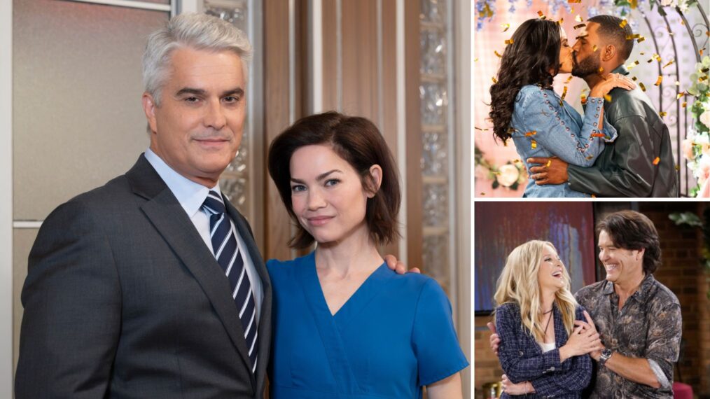 Ric Hearst, Rebecca Herbst on 'General Hospital,' Karla Mosley and Sean Freeman on 'Beyond the Gates,' Lauralee Bell and Michael Damian on 'The Young and the Restless'