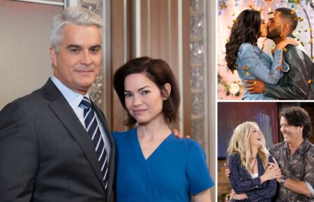 Ric Hearst, Rebecca Herbst on 'General Hospital,' Karla Mosley and Sean Freeman on 'Beyond the Gates,' Lauralee Bell and Michael Damian on 'The Young and the Restless'