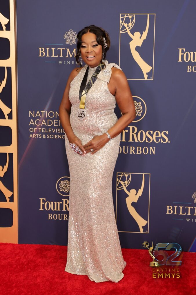 Star Jones at the 2025 Daytime Emmys on October 17