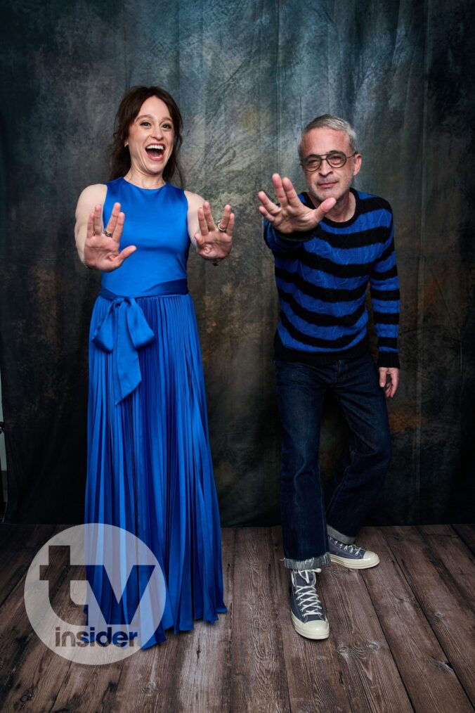 Noga Landau and Alex Kurtzman — 'Star Trek: Starfleet Academy' at New York Comic Con 2025 Portrait