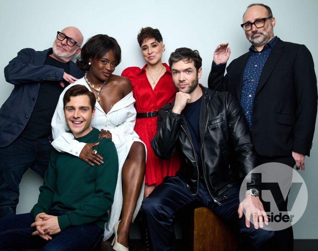 Akiva Goldsman, Martin Quinn, Celia Rose Gooding, Melissa Navia, Ethan Peck, and Henry Alonso Myers — 'Star Trek: Strange New Worlds' at New York Comic Con 2025 Portrait