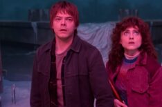 Charlie Heaton and Natalia Dyer in 'Stranger Things' Season 5