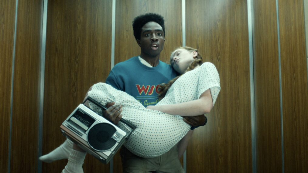 Caleb McLaughlin and Sadie Sink in 'Stranger Things' Season 5