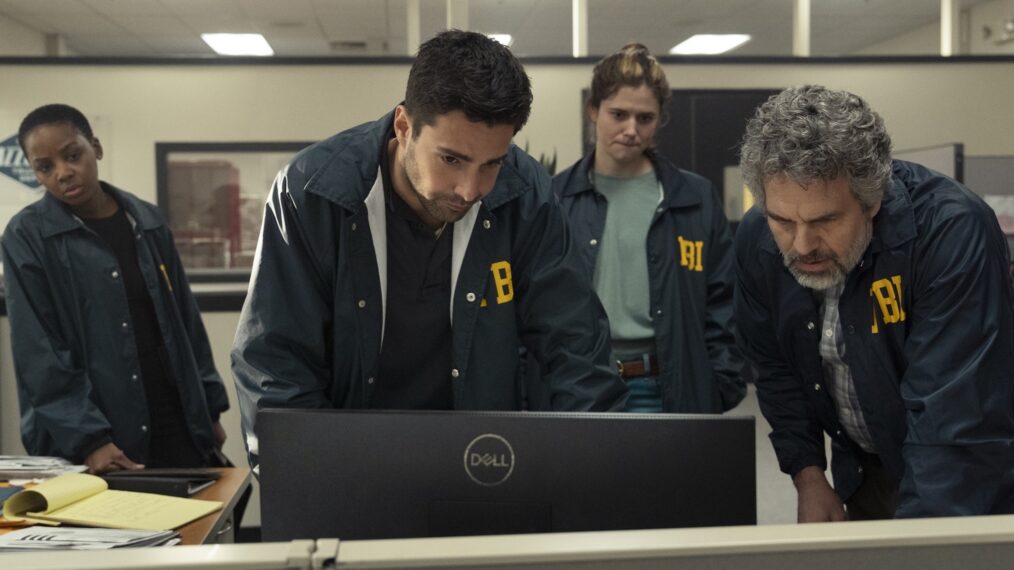 Thuso Mbedu, Fabien Frankel, Alison Oliver, Mark Ruffalo in 'Task' Season 1 Episode 5