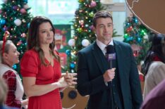 Kimberley Sustad, Robert Buckley in 'Merry Christmas, Ted Cooper!'