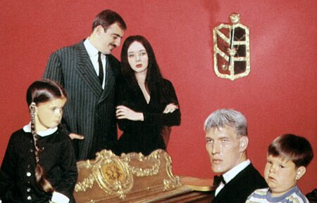 THE ADDAMS FAMILY, Lisa Loring, John Astin, Carolyn Jones, Ted Cassidy, Ken Weatherwax, 1964-1966