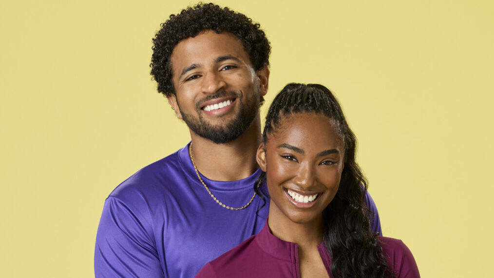 Kyland Young and Taylor Hale from the CBS Original Series THE AMAZING RACE