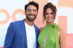 Joey Graziadei and Kelsey Anderson attend ABC's End Of Summer Soirée at Cecconi's West Hollywood