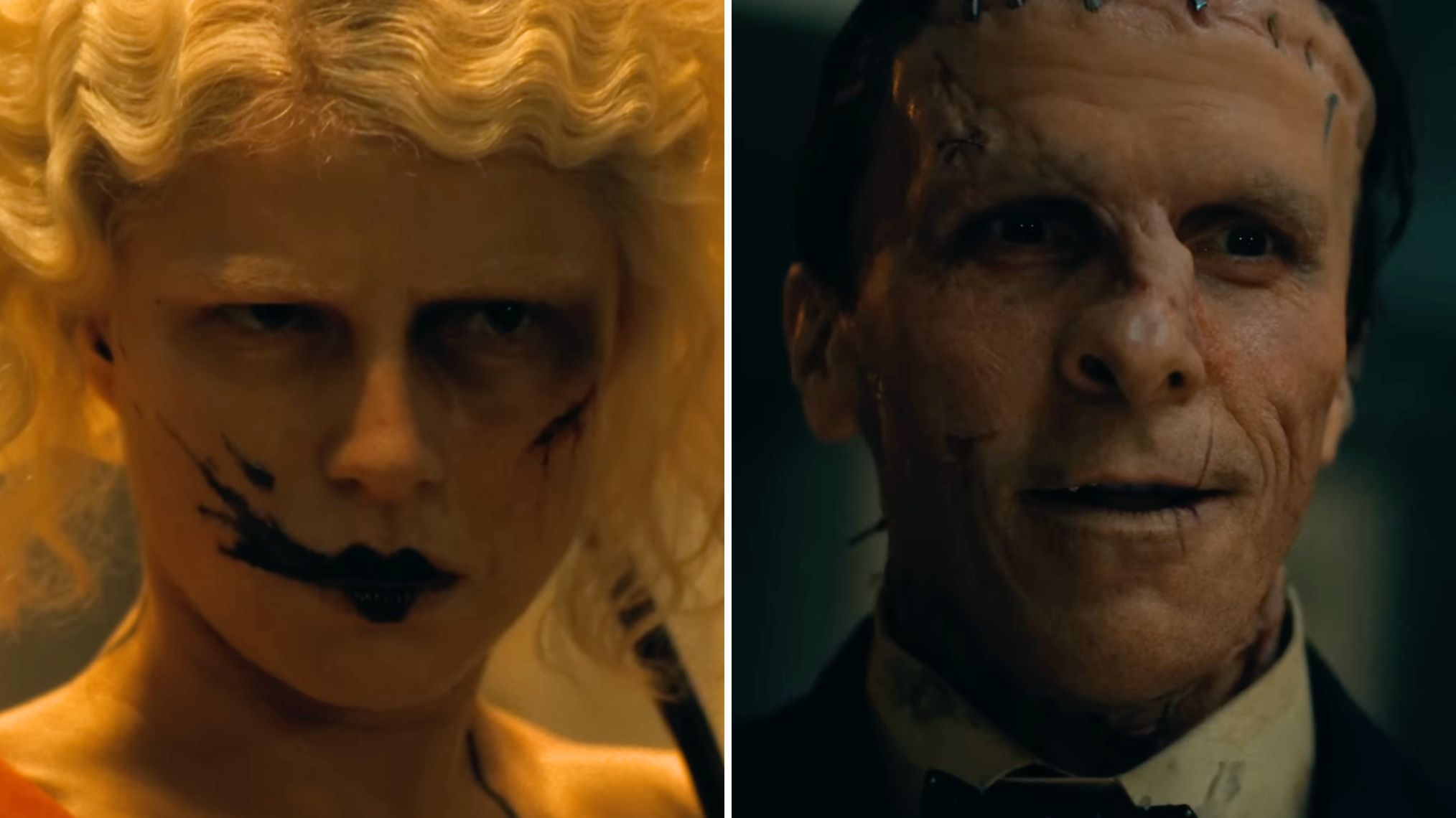 Jessie Buckley and Christian Bale in 'The Bride'