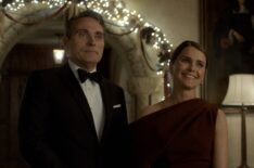Rufus Sewell as Hal Wyler, Keri Russell as Kate Wyler in 'The Diplomat' Season 3 Episode 8