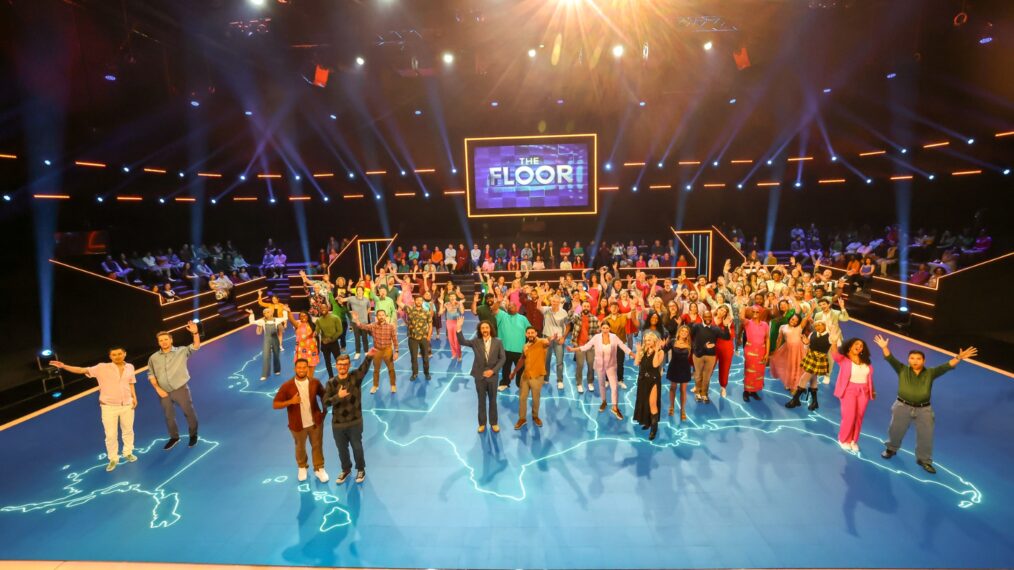 Contestants in the “Season Premiere” episode of THE FLOOR airing Wednesday, Sept. 24, Season 4