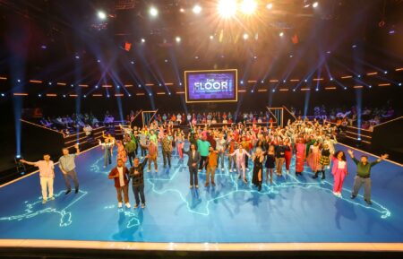 Contestants in the “Season Premiere” episode of THE FLOOR airing Wednesday, Sept. 24, Season 4