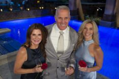 Mel Owens with finalists Cindy and Peg