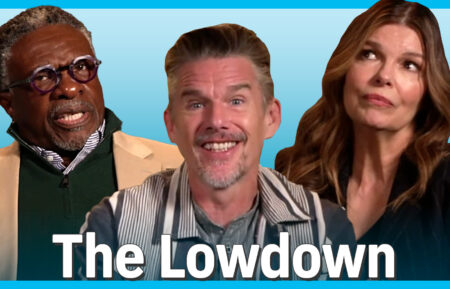 Keith David, Ethan Hawke, and Jeanne Tripplehorn for 'The Lowdown'