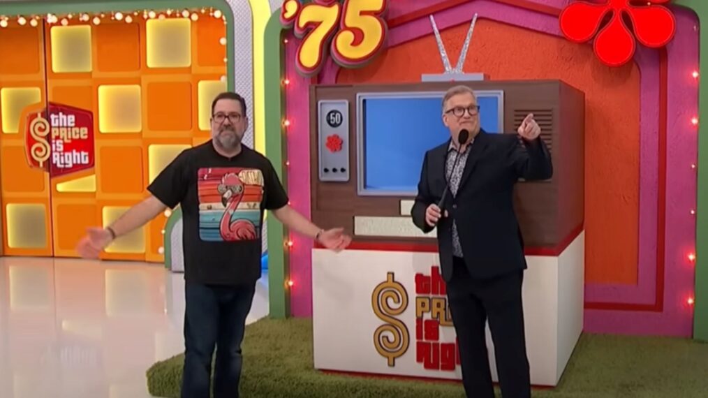 'The Price Is Right' contestant Gustavo on Season 54 on October 17, 2025, playing Bac k to 75
