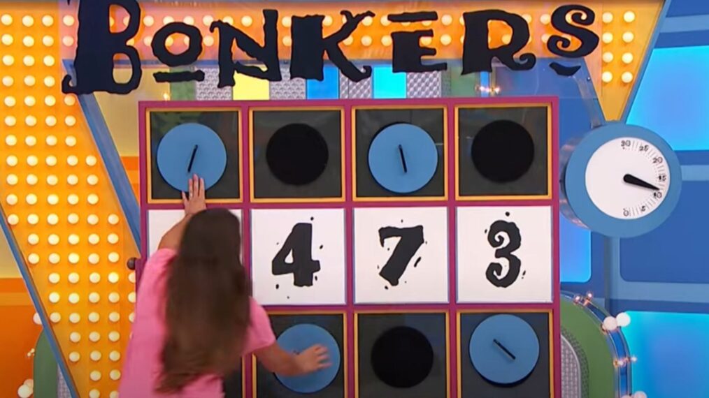 'The Price Is Right' Season 54 contestant Elizabeth Smith on September 30, 2025, playing Bonkers