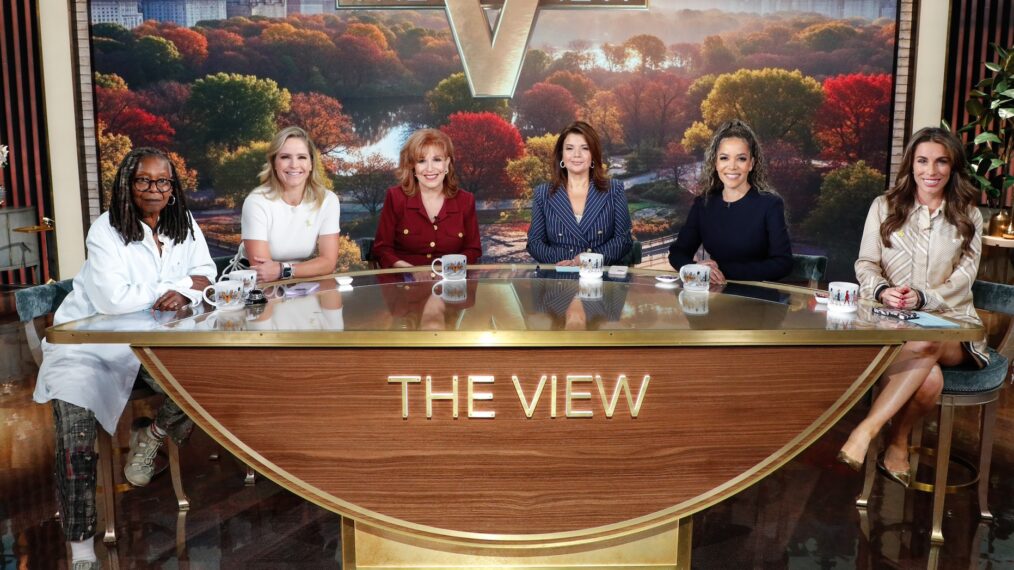 WHOOPI GOLDBERG, SARA HAINES, JOY BEHAR, ANA NAVARRO, SUNNY HOSTIN, ALYSSA FARAH GRIFFIN