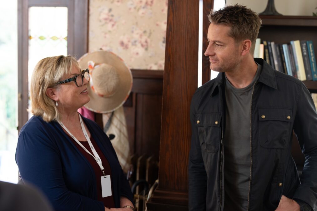 Director Bethany Rooney and Justin Hartley — 'Tracker' Season 3 Episode 6