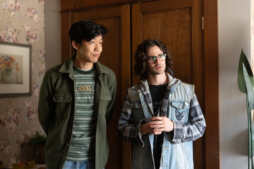 Jay Lee as Eddie and Connor Paolo as Gunther — 'Tracker' Season 3 Episode 6