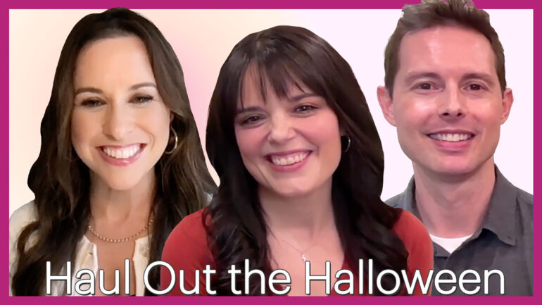 Lacey Chabert, Kimberly J. Brown and Daniel Kountz