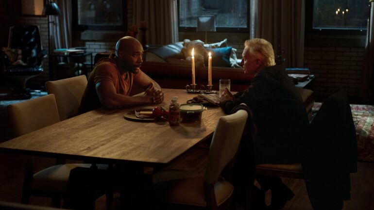 Morris Chestnut as Dr. John Watson and Robert Carlyle as Sherlock Holmes — 'Watson' Season 2 Episode 2 "Back from the Dead"