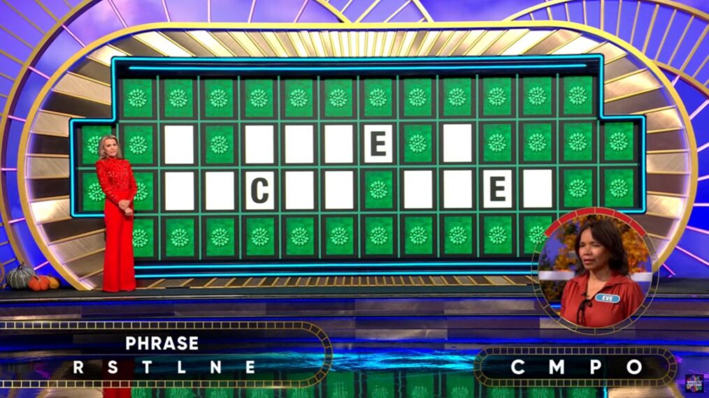 'Wheel of Fortune' Seaosn 43, October 2, 2025 episode, Eve Kyle Bonus Round