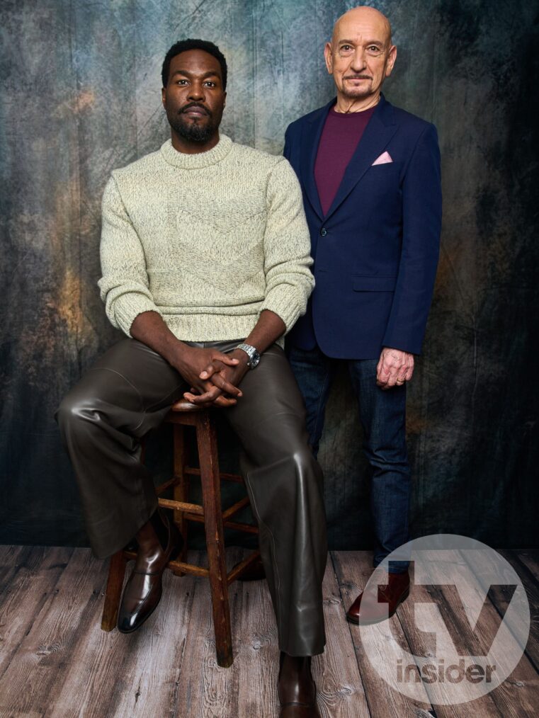 Yahya Abdul-Mateen II and Sir Ben Kingsley at NYCC 2025