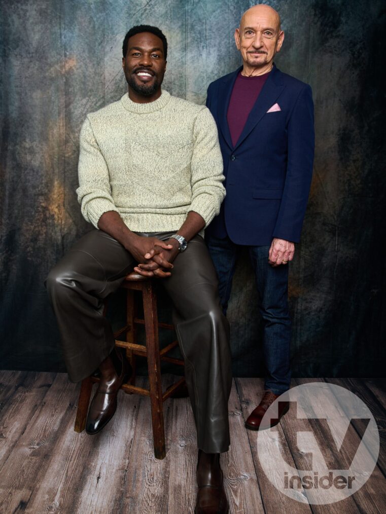 Yahya Abdul-Mateen II and Sir Ben Kingsley at NYCC 2025