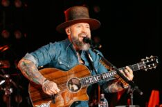 Zac Brown Band perform onstage during the Uber One Rodeo on October 18, 2025 in Austin, Texas