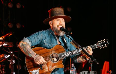Zac Brown Band perform onstage during the Uber One Rodeo on October 18, 2025 in Austin, Texas