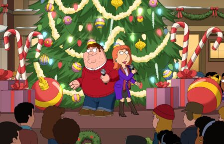 FAMILY GUY - “Disney’s Hulu’s Family Guy’s Hallmark Channel’s Lifetime’s Familiar Holiday Movie” - In Family Guy’s take on generic holiday movies, Lois, who works for “Big Pie” travels to a small town in hopes of stealing Peter’s award-winning family secret pie recipe. (Disney) FAMILY GUY