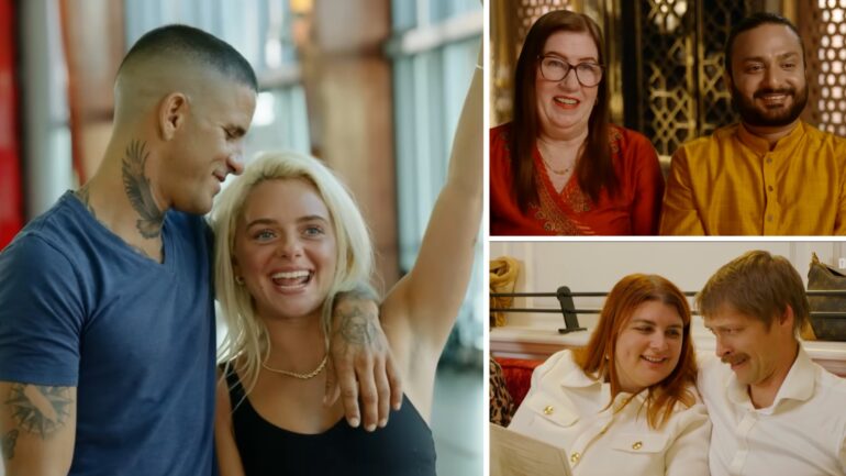 Johny and Chloe, Jenny and Sumit, and Manon and Anthony from '90 Day Fiance: The Other Way' Season 7