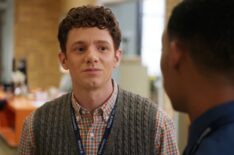 Chris Perfetti as Jacob Hill in Abbott Elementary