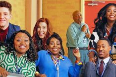 Abbott Elementary main cast posed for a funny photo