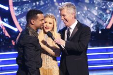 Alfonso Ribeiro, Witney Carson, and Tom Bergeron on Season 19, Episode 11, of ABC's 'Dancing With the Stars,' November 25, 2014.
