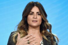 Alison Victoria speaks on the 'Personal Reinvention to Home Renovation: How HGTV Finds Fresh Star Vehicles for Established Talent' panel during the HGTV portion of the Discovery Communications Winter 2019 TCA Tour at the Langham Hotel on February 12, 2019 in Pasadena, California.