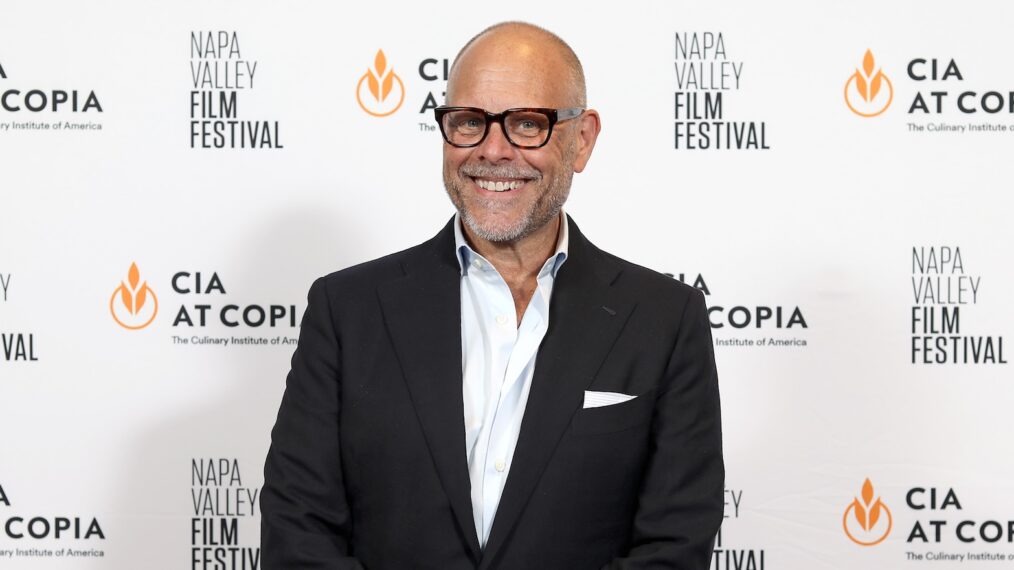 Alton Brown attends a screening, Q&A and dinner for Netflix's Iron Chef: Quest for an Iron Legend hosted by Napa Valley Film Festival and the Culinary Institute of America at Copia on June 15, 2022 in Napa, California.
